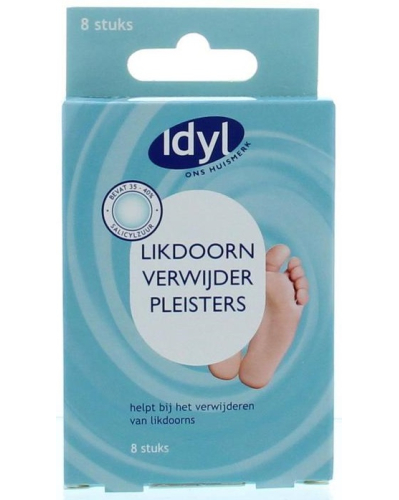 Idyl Likdoorn Verwijder Pleisters 8 pieces