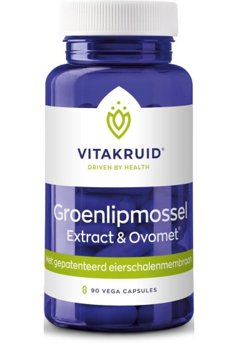 90 Kapseln Vitakruid Groenlipmossel Extract & Ovomet