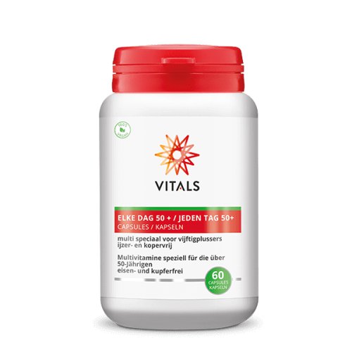 60 capsules Vitals Elke Dag 50+ Capsules