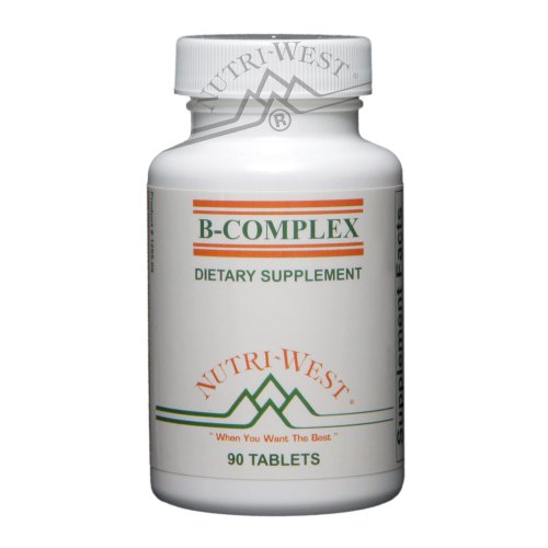 90 tabletten Nutri West B-Complex