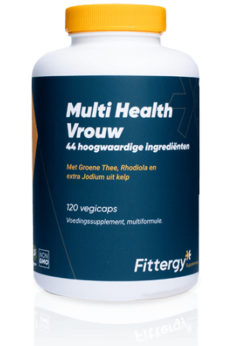 120 Vegicaps Fittergy Multi Health Vrouw