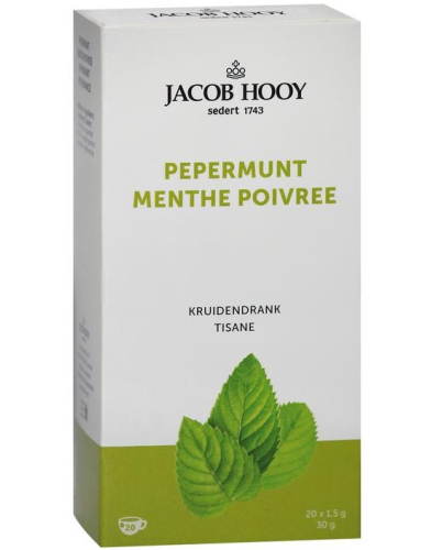Jacob Hooy Pepermunt Kruidendrank 20 Tüte