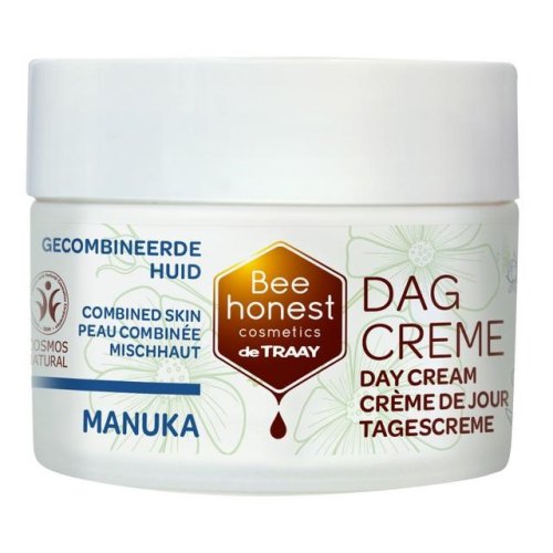 Bee Honest Dagcreme Gecombineerde Huid Manuka
