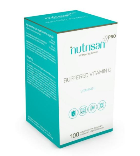 100 capsules Nutrisan NutrisanPro Buffered Vitamine C