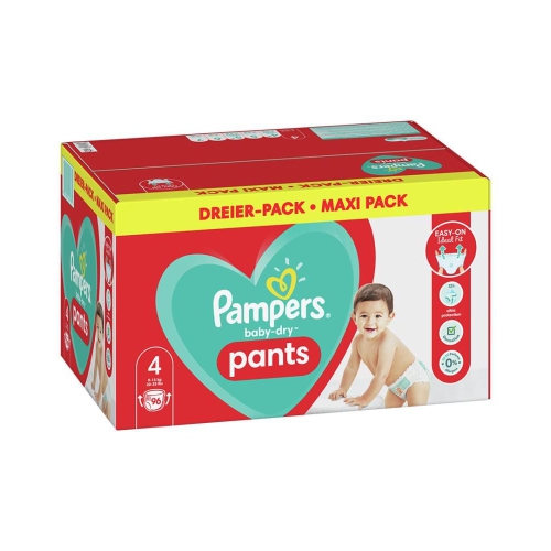 Pampers Baby Dry Pants Maat 4 (9-15 kg) 96 Stücke