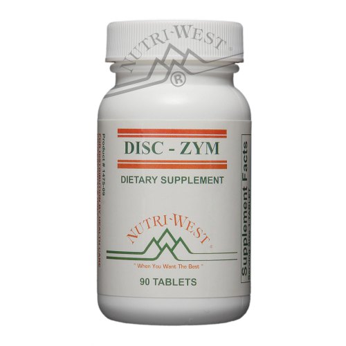 90 tabletten Nutri West Disc-Zym