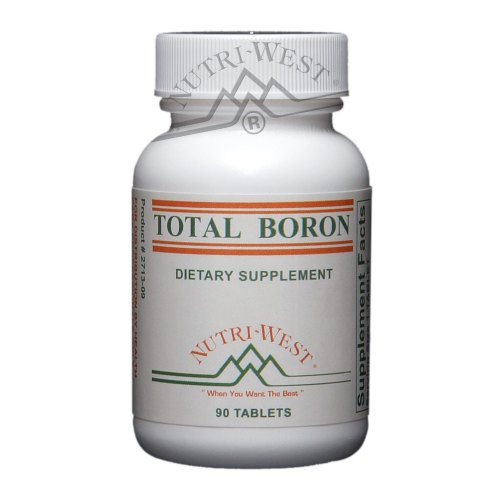 90 tabletten Nutri West Total Boron
