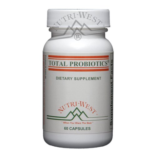 60 capsules Nutri West Total Probiotics