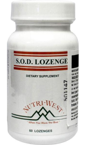 Nutri West S.O.D. Lozenge 60 Tabletten