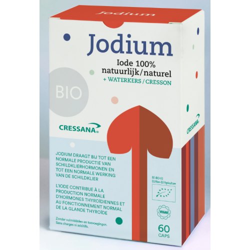 60 capsules Cressana Jodium met Waterkers Biologisch