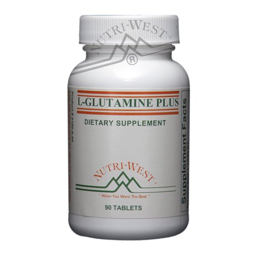 90 tabletten Nutri West L-Glutamine Plus