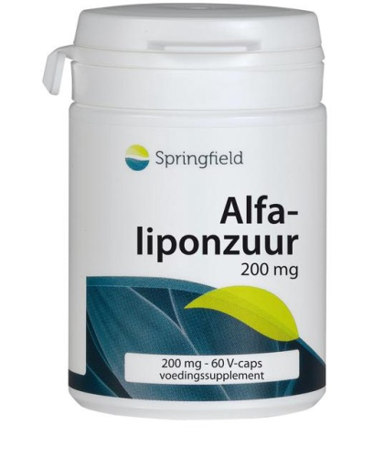 60 capsules Springfield Alfa-Liponzuur 200 mg