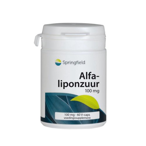 Springfield Alfa-Liponzuur 100 mg 60 Kapseln
