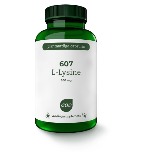 90 Kapseln AOV 607 L-Lysine 500 mg