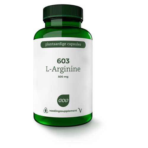 90 Kapseln AOV 603 L-Arginine 500 mg