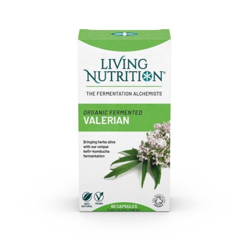60 Kapseln Living Nutrition Fermented Valerian Biologisch