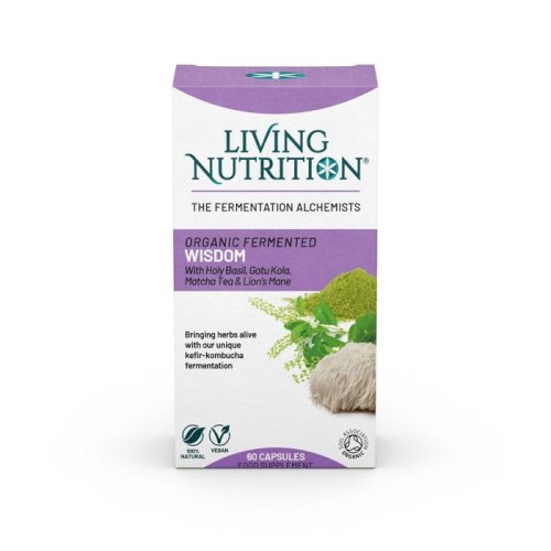 60 Kapseln Living Nutrition Fermented Wisdom Biologisch