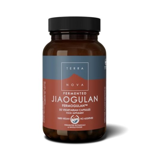 50 capsules Terranova Fermented Jiaogulan 250 mg