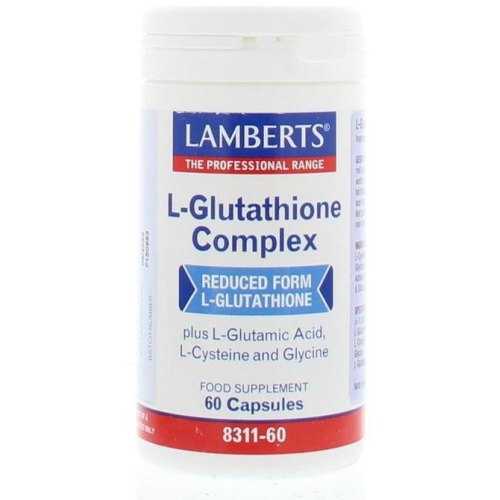 glutathione bijwerkingen Lamberts L-Glutathione Complex 60 capsules kopen