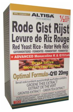 Altisa Rode Gist Rijst Optimal Formula + Q10