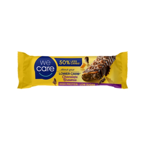 Wecare Lower Carb Reep Chocolate Brownie 60 Gramm