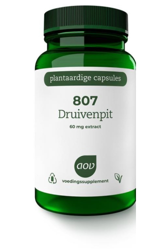 60 Kapseln AOV 807 Druivenpit 60 mg extract