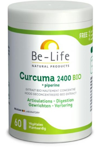 Be-Life Curcuma 2400 + Piperine Biologisch