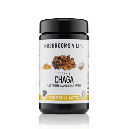  Mushrooms For Life Chaga Plus Turmeric & Black Pepper Latte Biologisch