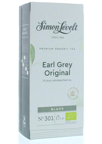 Simon Levelt Earl Grey Zwarte Thee Biologisch