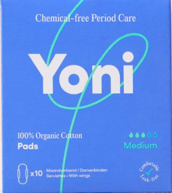 Yoni Maandverband Medium 10 Stücke