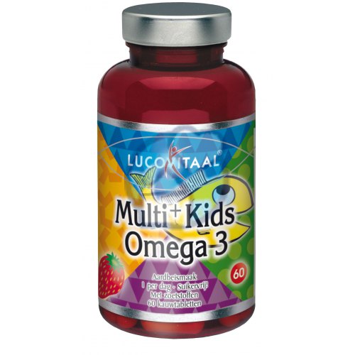 Lucovitaal Multi+ Kids Omega 3 60 tablets