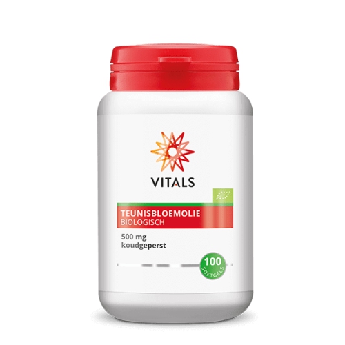 Teunisbloemolie Biologisch Vitals 100 Softgels