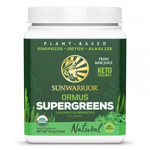 225 gram Sunwarrior Ormus Supergreens Natural