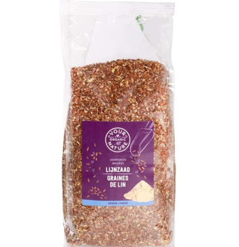 Your Organic Nature Gebroken Lijnzaad Biologisch