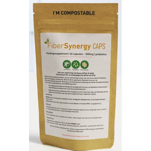 Natuurlijk.Fit FiberSynergy Caps Acacia & Baobab 60 Kapseln