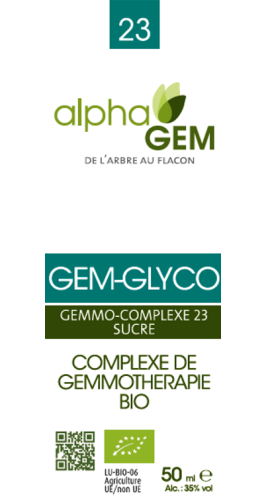 50 ml AlphaGem Gem-Glyco Gemmo-Complex 23 Biologisch
