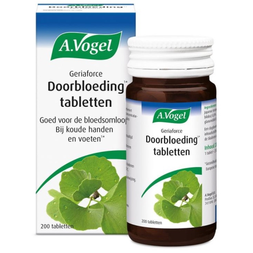 A.Vogel Geriaforce Doorbloeding 200 Tabletten