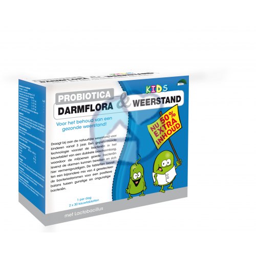 Probiotica Darmflora Weerstand Kids Lucovit 60
