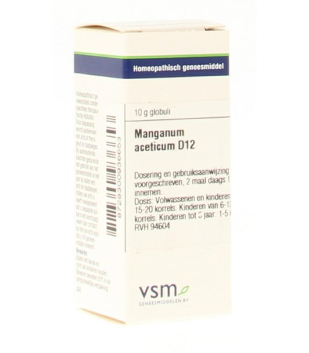 VSM Enkelvoudige Homeopathie Manganum Aceticum D12