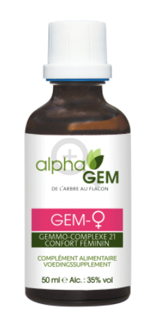 50 ml AlphaGem Gem-Vrouw Gemmo-Complex 21 Biologisch