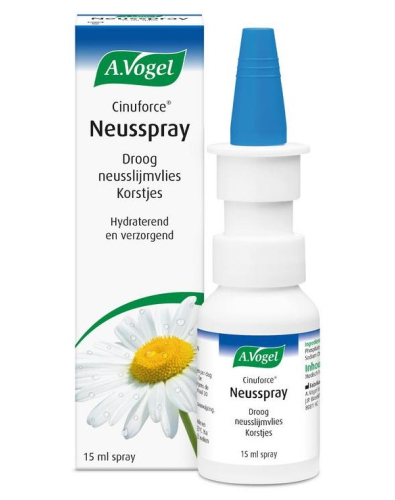 A.Vogel Cinuforce Neusspray Droog Neusslijmvlies Korstjes 15 ml