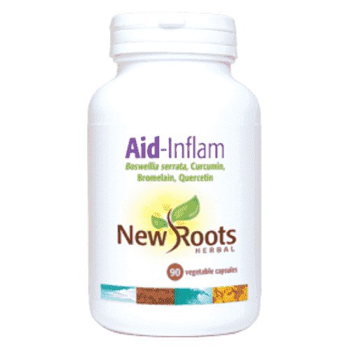 90 capsules New Roots Herbal Aid-Inflam
