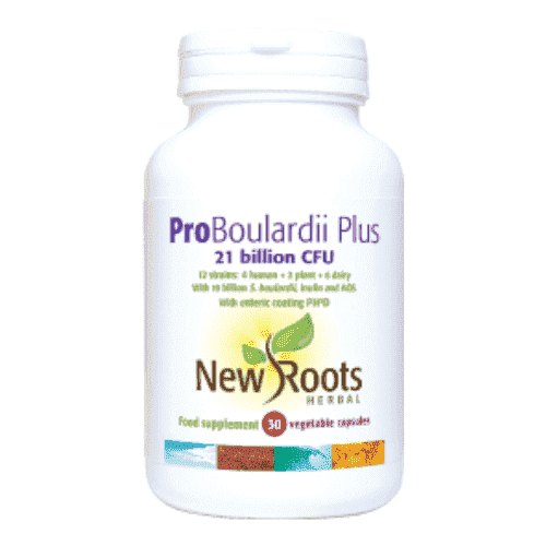 30 capsules New Roots Herbal ProBoulardii Plus