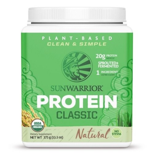 375 gram Sunwarrior Classic Protein Natural Biologisch