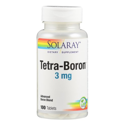 100 Tabletten Solaray Tetra-Boron 3 mg