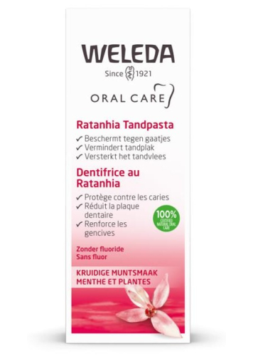 75 ml Weleda Oral Care Ratanhia Tandpasta