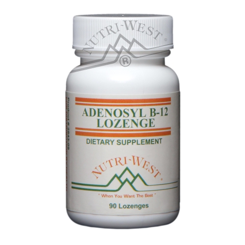 90 tabletten Nutri West Adenosyl B-12 Zuigtablet