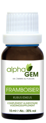 15 ml AlphaGem Frambozenstruik - Rubus Idaeus Biologisch