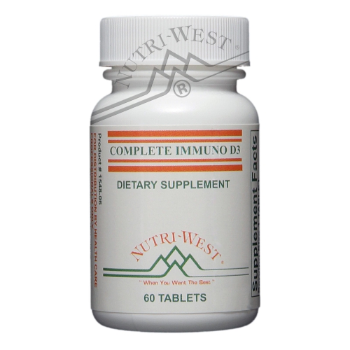 60 tabletten Nutri West Complete Immuno D3