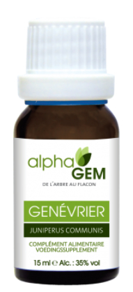 15 ml AlphaGem Gewone Jeneverbes - Juniperus Communis Biologisch